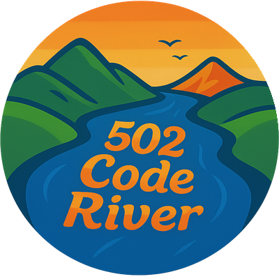 502 Code River logo